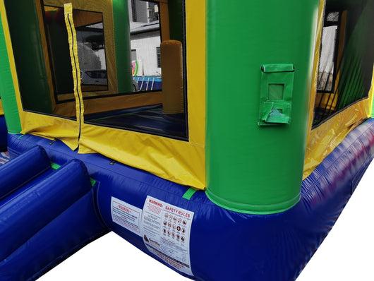 Blue Green Standard Bouncer Bounce House Rentals, Delaware 14' Blue Green Standard Bouncer