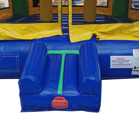 Blue Green Standard Bouncer Bounce House Rentals, Delaware 14' Blue Green Standard Bouncer