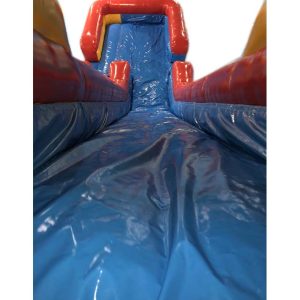 blue water slide