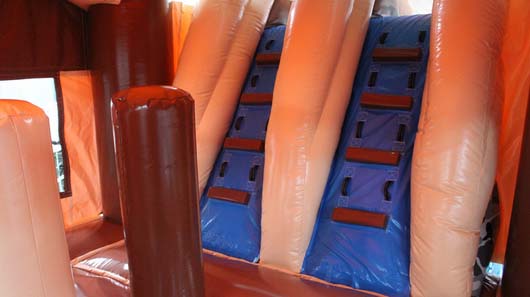 Hideout Helix Bounce Bounce House Rentals, Delaware 29' Camo Hideout Helix Bounce House Wet or Dry Water Slide Combo