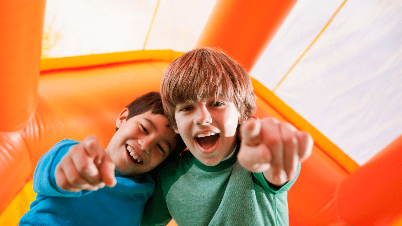 Jungle Themed Bounce House