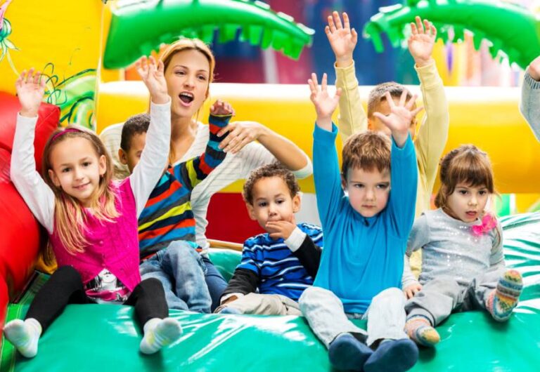 Bounce House Venue Setup